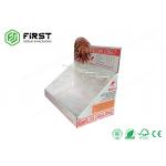 Custom Recyclable Retail CDU Counter Display Stand Pegs Hooks Cardboard Counter Display