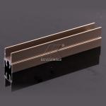 6063 Kitchen Cabinet Profiles , Aluminum Extrusion Profiles Customize Diameter for sale
