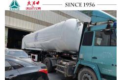 China Vacuum Insulation 20000L LCO2 Tanker Trailer / Storage Tanker Spring Suspension supplier