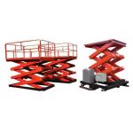 8M Lifting Height Customized Stationary Scissor Lift Platforms 4000Kg Loading Capacity