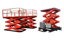 China 8M Lifting Height Customized Stationary Scissor Lift Platforms 4000Kg Loading Capacity supplier