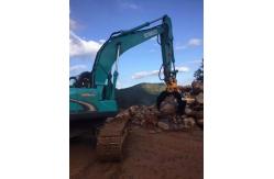 China Excavator Attachment Hydraulic 360 Degree Rotating Rock Grabber supplier