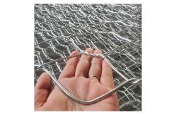 China Galvanized Wire Zinc Coated Gabion Militaire Anti Rust With Gabion Clips supplier