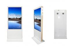 China Customized Floor Standing Touch Screen Kiosk 43 Inch Multiple Menu Language supplier