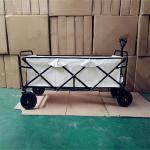 Utility Folding Outdoor Camping Barrow With Extended Body 360 Degree Rotating Wheels for sale