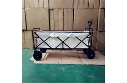 China Utility Folding Outdoor Camping Barrow With Extended Body 360 Degree Rotating Wheels supplier