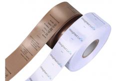 China Printed Garment Recycled Polyester Care Label Symbols Meaning Washing Instruction Labels supplier