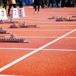 400m Synthetic Full PU Sandwich System Running Track for sale