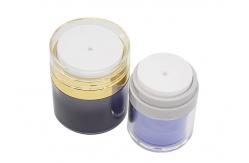 China Cosmetic Packaging PP Airless Jar Including Replaceable 15g 30g 50g supplier