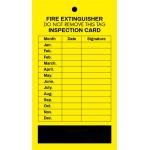 Fire Extinguisher Tag Polyester Durable Plastic Safety Tag for Warning for sale