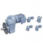 Custom Hollow Shaft Helical Gearbox Speed Reducer With Inline Torque Arm for sale