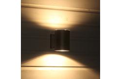 China Garden Solar Powered Up Down LED Wall Lights With Motion Sensor supplier