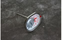 China Wide Screen Oval Shape Oven Temperature Gauge , Digital Baking Thermometer Simple Operation supplier