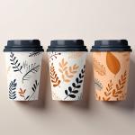 Customized 100% biodegradable eco-friendly and plastic free water-based coating for coffee milk and hot drink paper cups for sale