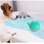 Vocalize Rubber Dog Water Spray Toy For Swimming for sale