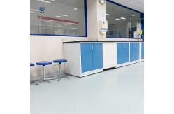 China Steel Wooden Wall Mounted Lab Bench With Easy Installation supplier