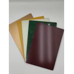 Polyester Coating Mirror ACP Sheet 2440mm Length Silver Colour Fire Rated for sale