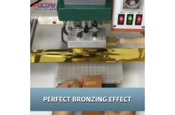 China Leather Hot Foil Stamping Machine Automatic Digital For Labeling Embossing supplier