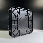 4inch 6inch 8inch Polypropylene Multi Wafer Box Silicon Carrier Container Box Dark Color for sale