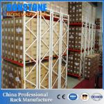 LIFO Inventory Double Deep Unperishable Metal Pallet Storage Rack