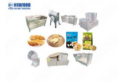 China 500kg/H Capacity Potato Chips Maker Machine Potato Chips Processing Plant supplier