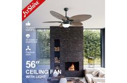 China Home Office 2- 1stshine Classical Style Electric Ceiling Fan with Lamp supplier