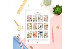 China Customized Personalized Calendar Printing on Paper and Spiral Binding supplier