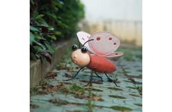 China Colourful Metal Bee Garden Ornaments Multiple Metal Bee Yard Art Customized supplier