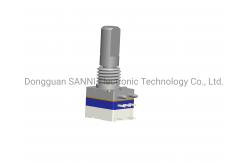 China 8mm Rotary Push Button Potentiometer Metal Shaft Sealed RV8141M supplier