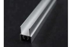 China Closet Handle Silver Anodized 6063 T5 Wardrobe Aluminium Profile supplier