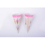 Golden Color Ice Cream Related Production , Mini Chocolate Covered Cones for sale