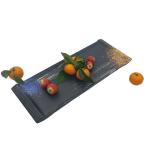 Unique Melamine Dinner Plates Restaurant Rectangle Anti Scratch for sale