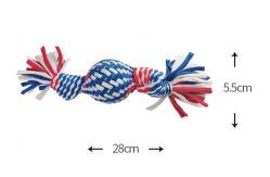 China Cotton Rope Tug Pet Chew Toys For Aggressive Chewers Teething supplier