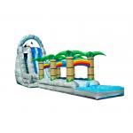 Aldult  Outdoor Rental Inflatable Large Water Slides With Bouncy for sale