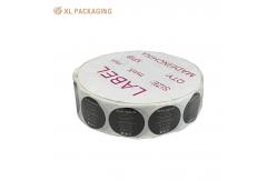 China Rectangle Packaging Label Sticker Roll Custom Make Your Own Logo Stickers supplier