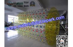 China Grass / Ground  Inflatable Ball To Roll In , Human Rolling Ball supplier