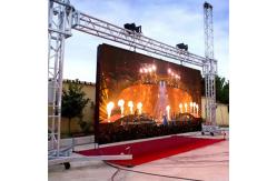 China HD High Resolution Movable Video Wall Rental Outdoor LED Screen Display Waterproof supplier