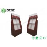 Offset Printing Cardboard Pop Displays Custom Made Varnish Coating for sale
