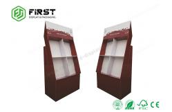 China Offset Printing Cardboard Pop Displays Custom Made Varnish Coating supplier
