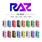 RAZ 9000puffs 650mAh Stainless Steel Original Electronic Model Vape with Screen Display for Performance for sale