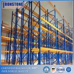 50% Selectivity Double Deep Metal Pallet Storage Rack With Special Forklifts