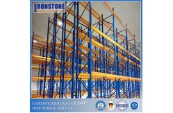 China 50% Selectivity Double Deep Metal Pallet Storage Rack With Special Forklifts supplier