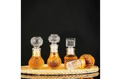 China Wine Crystal Glass Bottles ISO9001 1.76oz To 8.8oz supplier