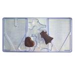 ODM Heart Shape Custom Chocolate Molds Silicone Food Grade Sustainable for sale