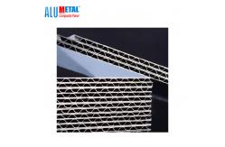China Aluminum Corrugated Material Panels 1220X2440MM Acp Cladding PVDF Coating supplier