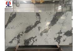China 8mm Calacatta Quartz Stone Marble Modern For Hotel Decoration supplier