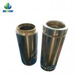 Customized Plastic Extruder Accessories Spline Connected With Gearbox And Screw Shafts for sale