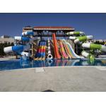 1 People Backyard fibreglass pool water slide 7m Width