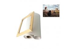 China Aqueous Printing 100% Cotton Canvas For Large Format Printing supplier
