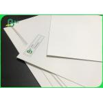 Food Grade 270gsm 460micron Double Sided Nature White food Paperboard Sheets for sale